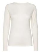 Wool/Tencel Tee Long Sleeve Panos Emporio White