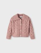 Nmfohalli Ls Short Knit Card Name It Pink
