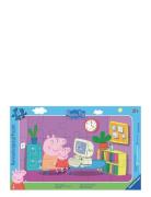 Peppa In Front Of The Computer 15P Ravensburger Patterned