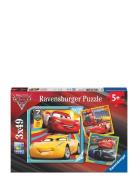 Cars Legends Of The Track 3X49P Ravensburger Patterned