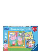 Peppas' Family And Friends 3X49P Ravensburger Patterned