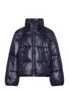 Glossy Puffer Jacket Tommy Hilfiger Navy