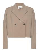 Ankermd Short Blazer Modström Beige