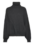 Recycled Wool Mix Rerik Sweater Mads Nørgaard Black