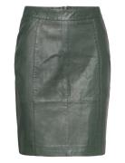Dictedep Leather Skirt DEPECHE Green