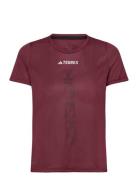 Agr Shirt W Adidas Terrex Burgundy