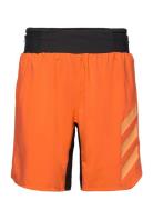 Terrex Agravic Trail Running Shorts Adidas Terrex Orange