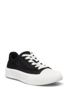 Daisie Canvas &Amp; Suede Trainer Lauren Ralph Lauren Black