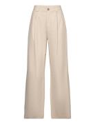 Relaxed Pleated Chinos Hope Beige