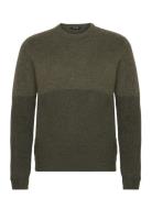 Onstegan Reg 5 Cb Wool Crew Knit Bf ONLY & SONS Khaki