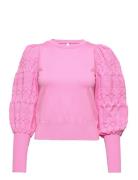 Onlmelita L/S O-Neck Pullover Knt Noos ONLY Pink