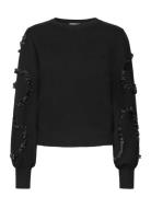 Objdidi L/S O-Neck Knit Pullover 129 Object Black