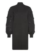 Objdidi L/S Short Knit Dress 129 Object Black