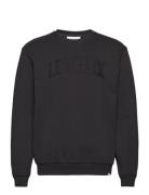 Script Sweatshirt Les Deux Black