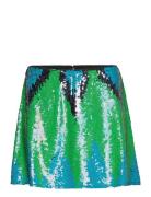Emin Embellished Skirt French Connection Green
