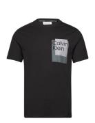 Overlay Box Logo T-Shirt Calvin Klein Black
