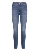 High Rise Super Skinny Ankle Calvin Klein Jeans Blue