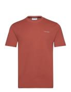Micro Logo Interlock T-Shirt Calvin Klein Red