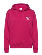 Jenn Hoodie Double A By Wood Wood Pink