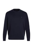 Bt-Classic Cotton Crew Neck-B Tommy Hilfiger Navy