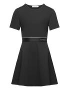 Punto Logo Tape Ss Dress Calvin Klein Black