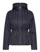 Feminine Lw Down Jacket Tommy Hilfiger Navy