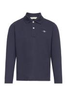 Shield Ls Pique GANT Navy