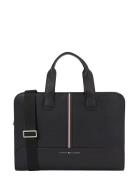 Th Central Slim Computer Bag Tommy Hilfiger Black