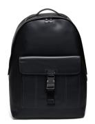 Th Spw Leather Backpack Tommy Hilfiger Black
