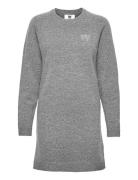 Anne Lambswool Dress Double A By Wood Wood Grey