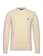 Lambswool Jumper Fred Perry Cream