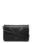 Re-Lock Quilt Shoulder Bag Calvin Klein Black