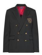 Lunar New Year Double-Knit Blazer Polo Ralph Lauren Black