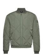 Signature Quilt Bomber Calvin Klein Green