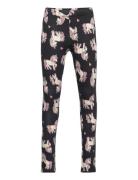 Leggings Br Aop Unicorn Lindex Black