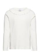 Top Drop Needle Frill Collar Lindex White