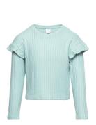 Sweater Soft With Frill Young Lindex Blue