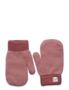 Mitten Knitted Lindex Pink