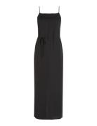Recycled Cdc Midi Slip Dress Calvin Klein Black