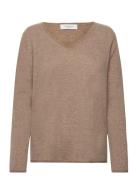 Cashmere V-Neck Rosemunde Brown