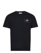 Reg Archive Shield Emb Ss T-Shirt GANT Black