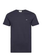 Slim Shield Ss T-Shirt GANT Navy