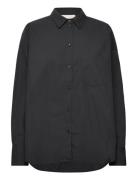 Jxjamie Ls Relaxed Poplin Shirt Wvn Noos JJXX Black