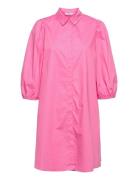Petronia 3/4 Shirt Dress MSCH Copenhagen Pink