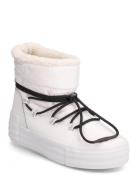 Bold Vulc Flatf Snow Boot Wn Calvin Klein White
