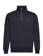 Reg Shield Half Zip Sweat GANT Navy