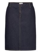 Denim Midi Zip Skirt Filippa K Blue