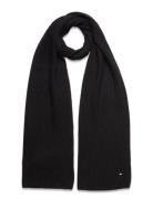 Essential Flag Scarf Tommy Hilfiger Black