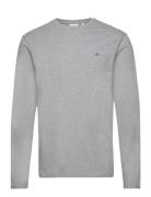 Reg Shield Ls T-Shirt GANT Grey