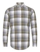 Reg Poplin Check Shirt GANT Khaki